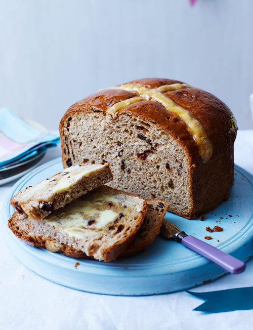 Hot cross bun loaf | Sainsbury`s Magazine