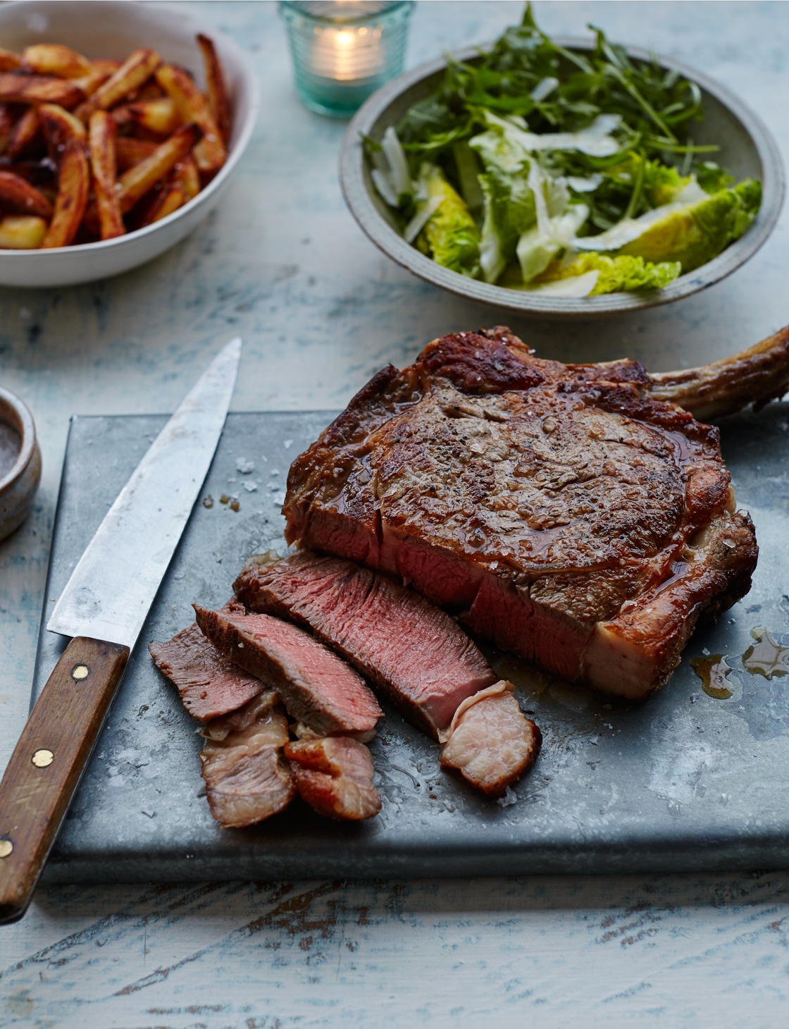 Cote De Boeuf With Chips Sainsbury S Magazine