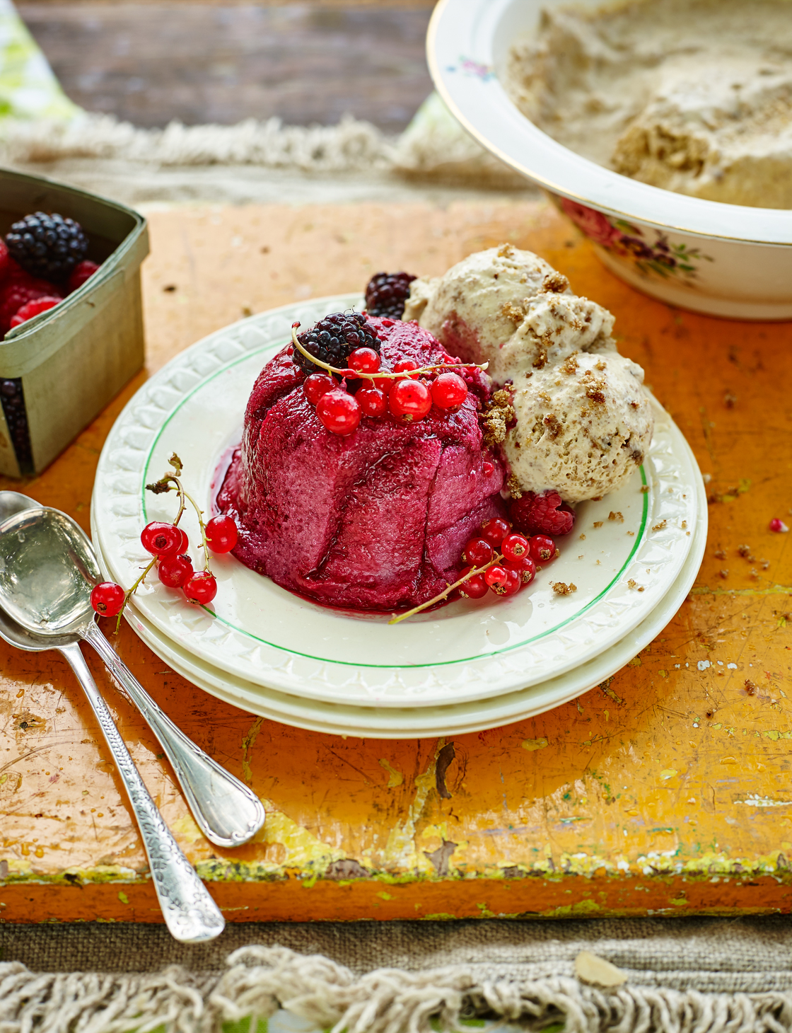 Brown bread ice cream Sainsbury`s Magazine