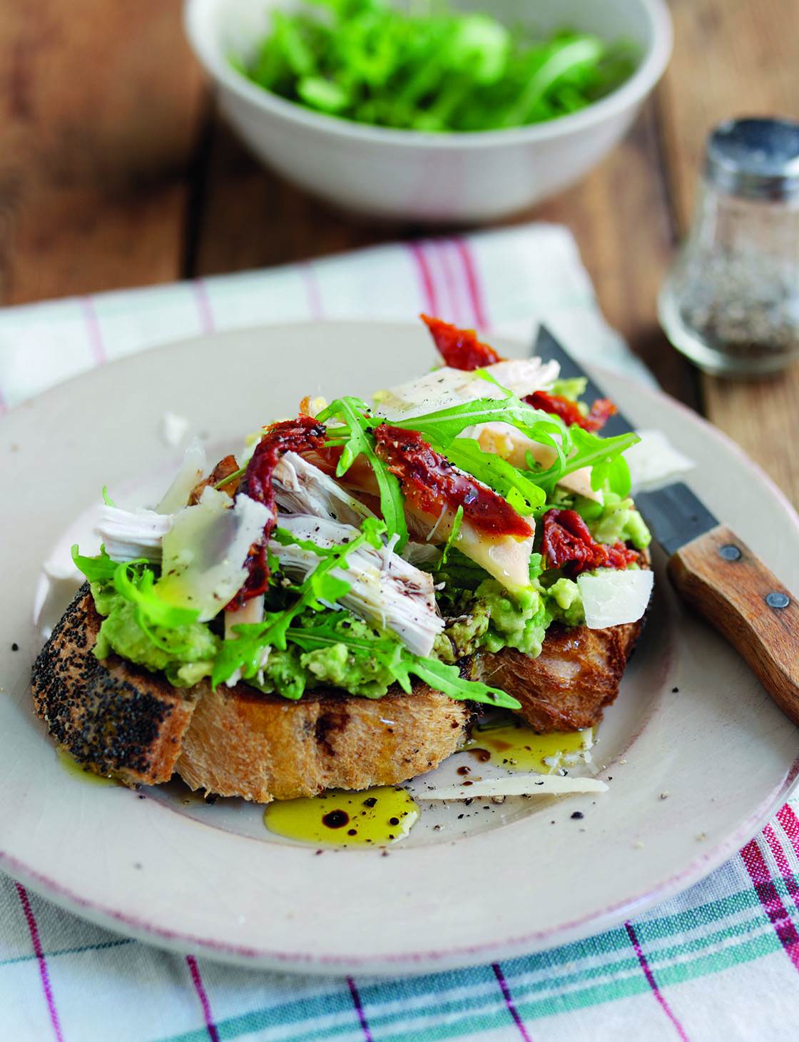 Avocado brunch spread Sainsbury`s Magazine