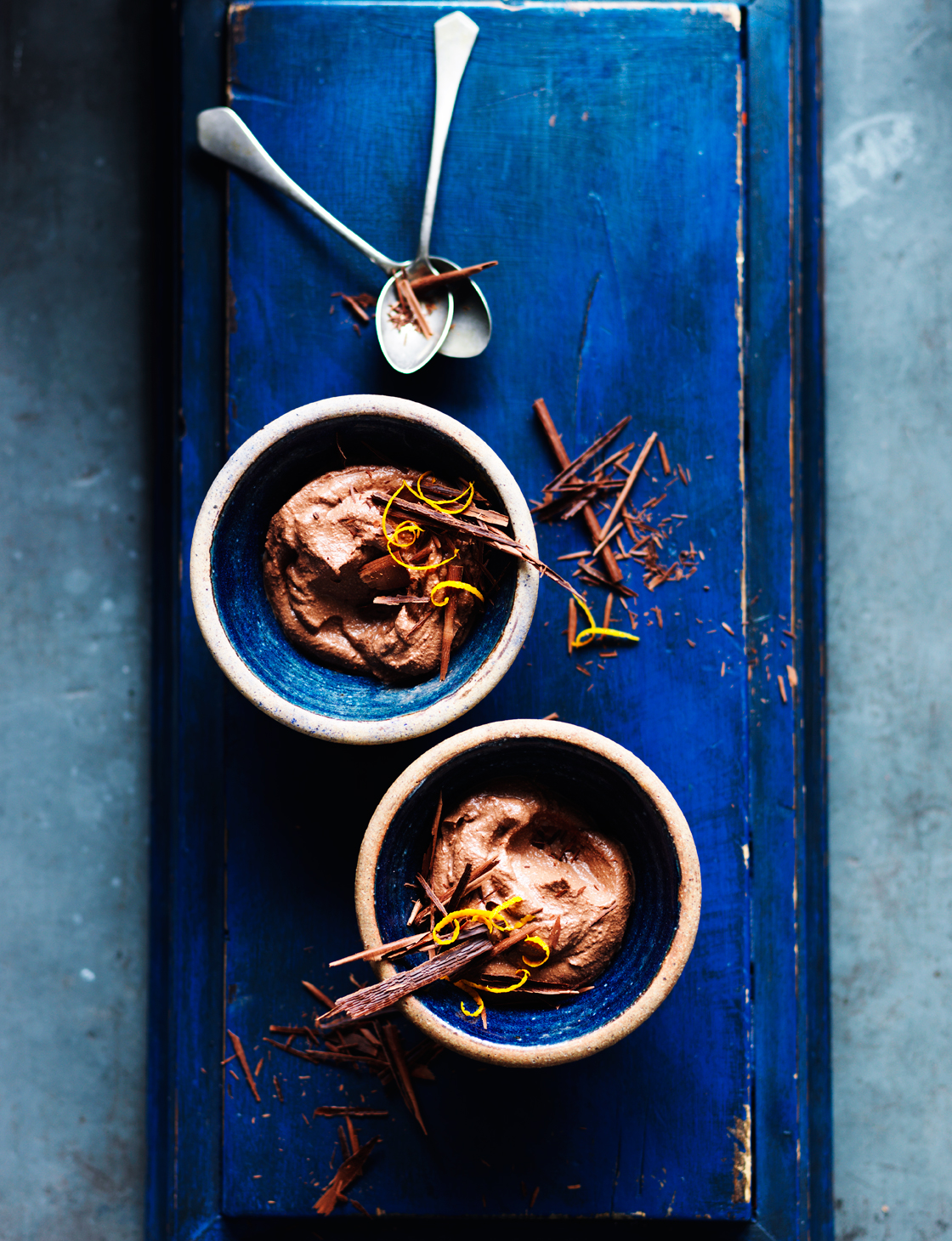 Chocolate orange pots Sainsbury's Magazine