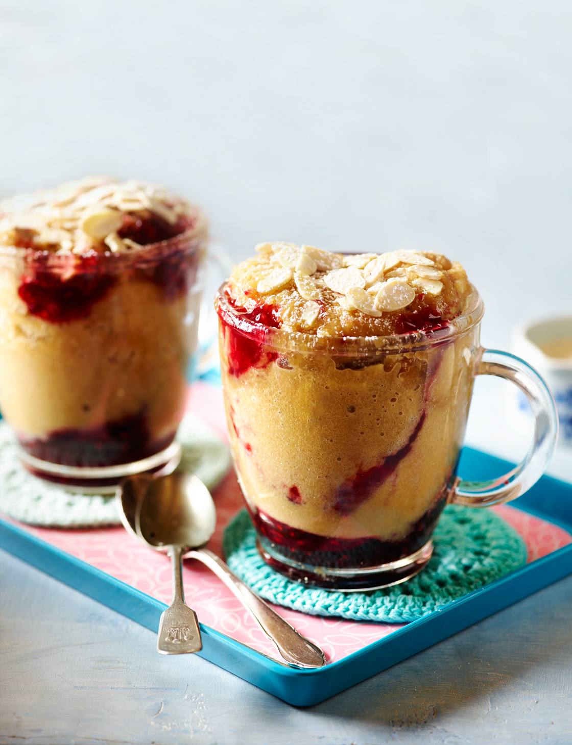 Bakewell Mug Cake Sainsbury S Magazine