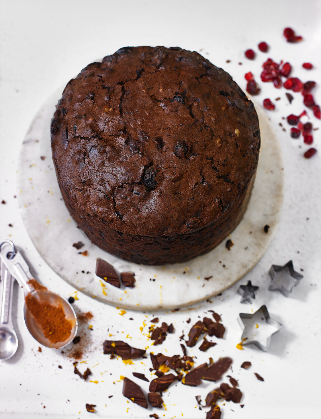 Chocolate clearance fruit cake