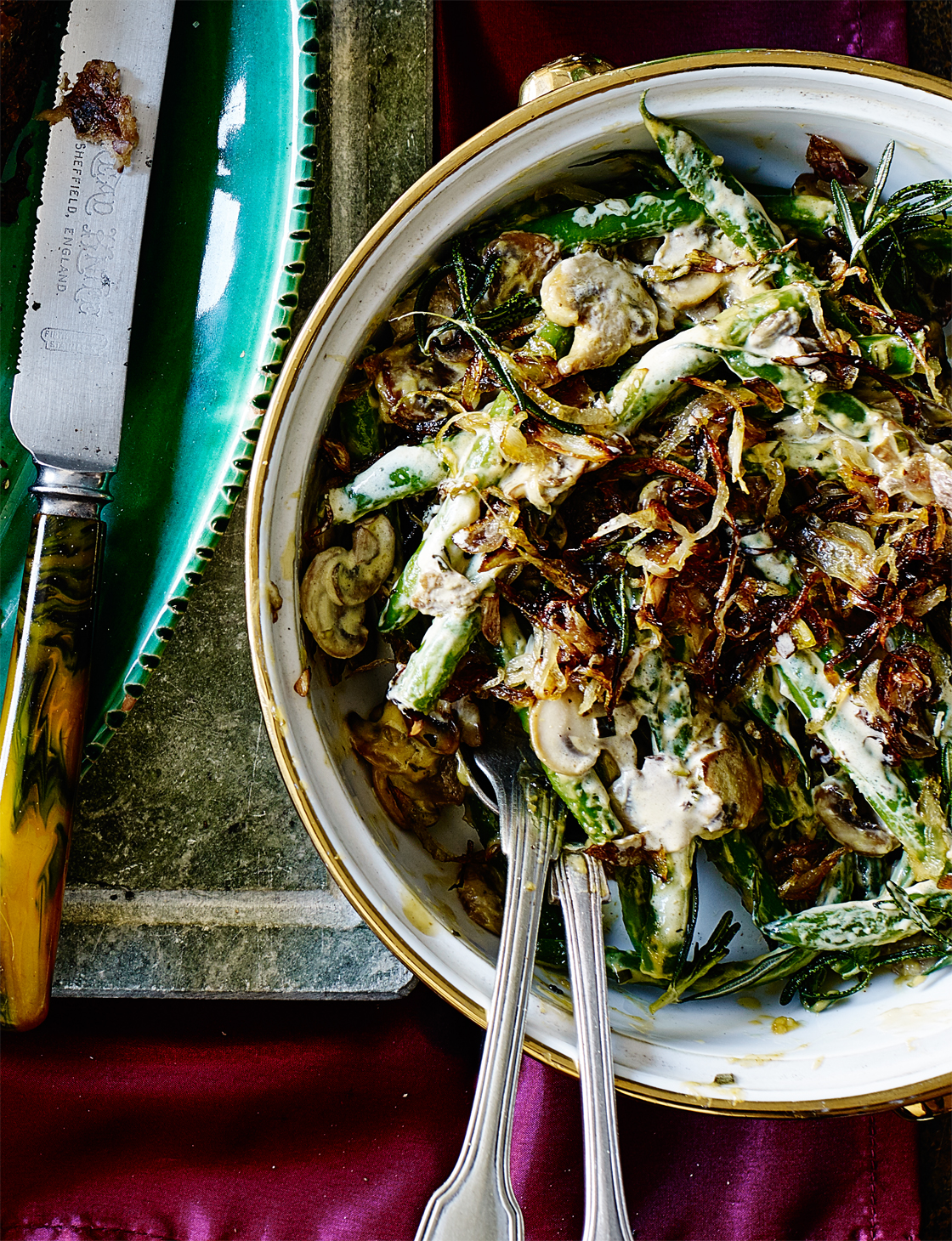 Green bean casserole Sainsbury's Magazine