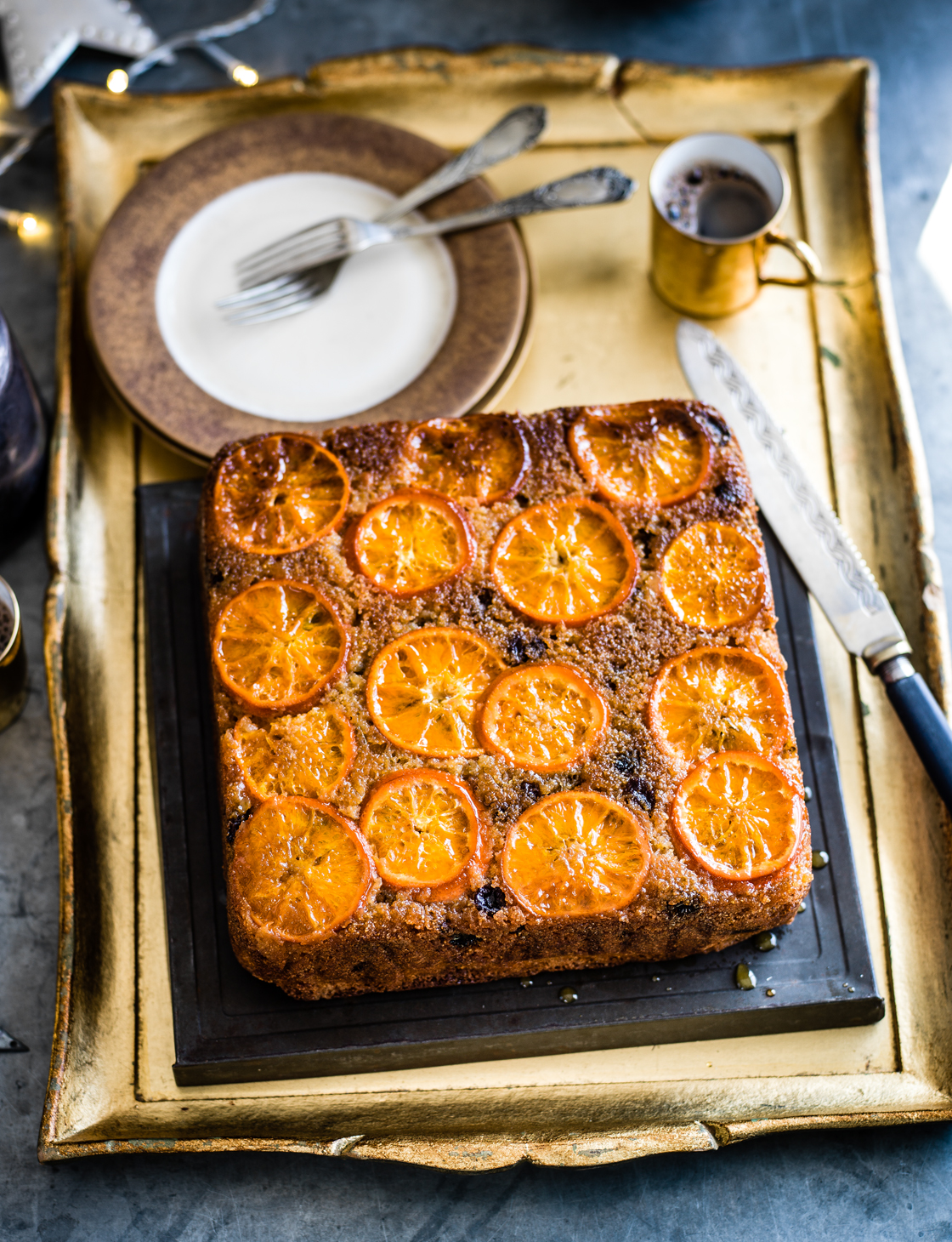 Mincemeat, clementine and almond cake recipe Sainsbury`s Magazine