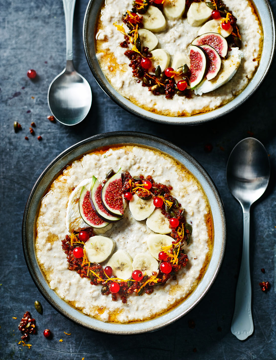 Vanilla porridge with toasted buckwheat and ricotta recipe Sainsbury