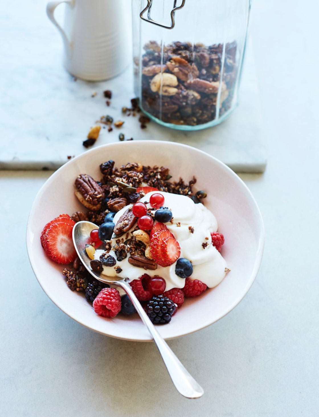 Chocolate and coconut granola recipe Sainsbury’s magazine