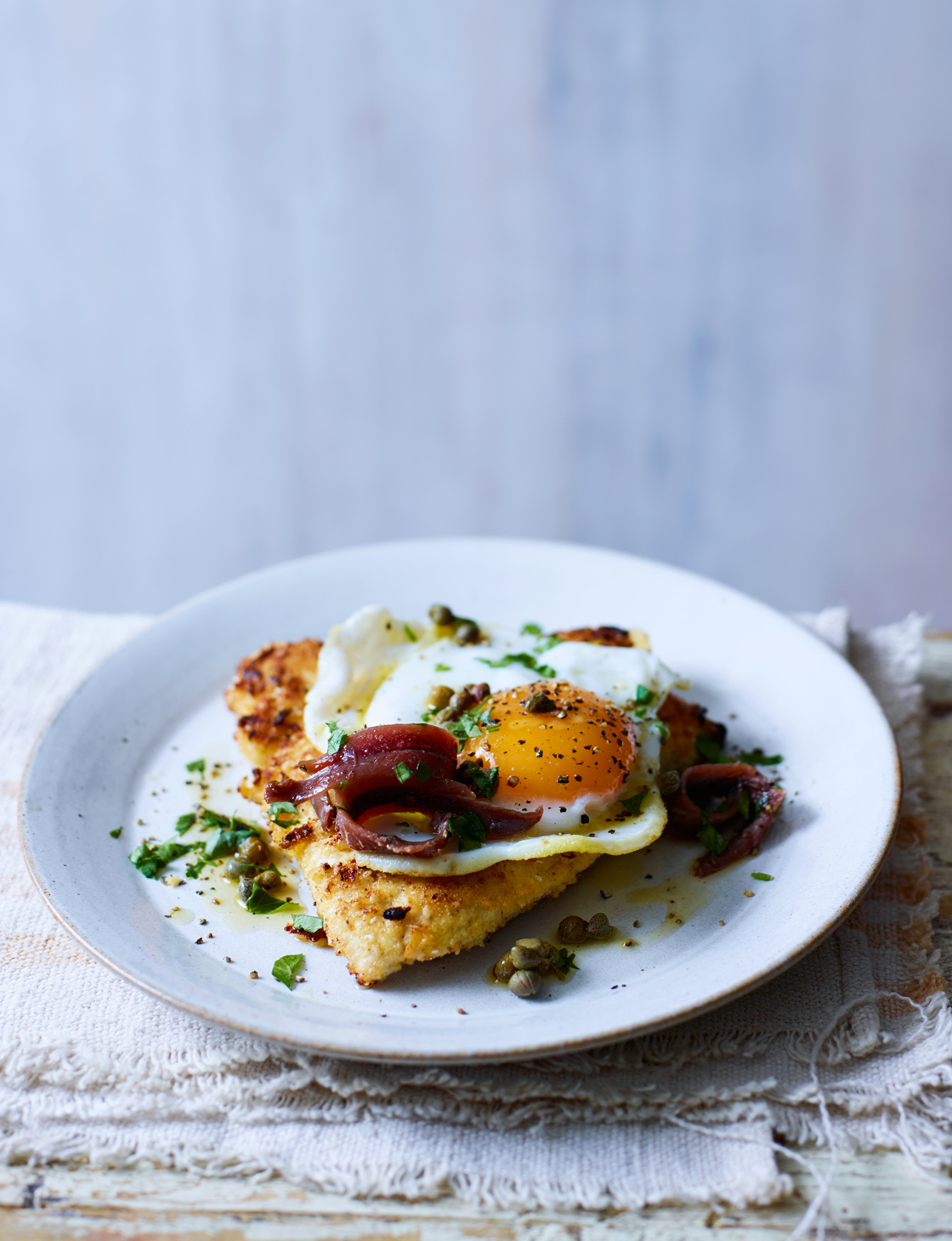 Turkey schnitzel with lemon and caper butter recipe Sainsbury`s Magazine