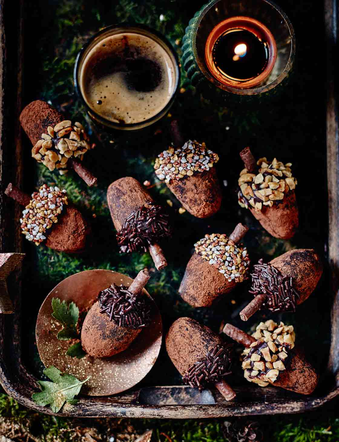 Acorn truffles recipe | Sainsbury`s Magazine