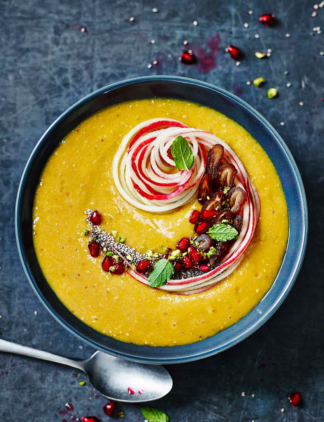 Turmeric smoothie bowl recipe Sainsbury`s Magazine