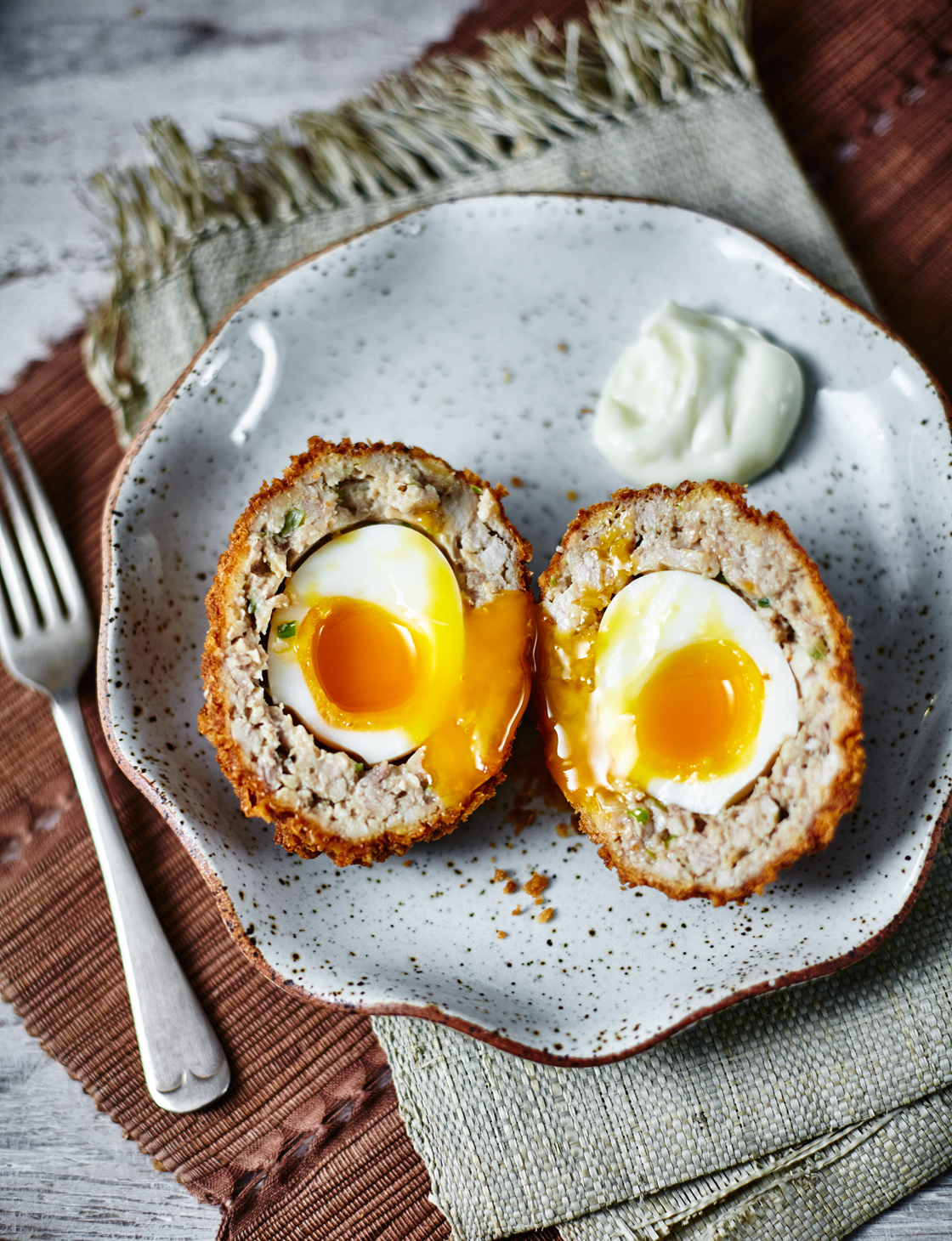 Teriyaki chicken Scotch eggs recipe  Sainsbury's Magazine