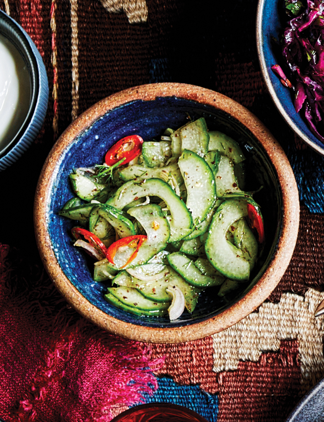 Cucumber salad recipe | Sainsbury`s Magazine