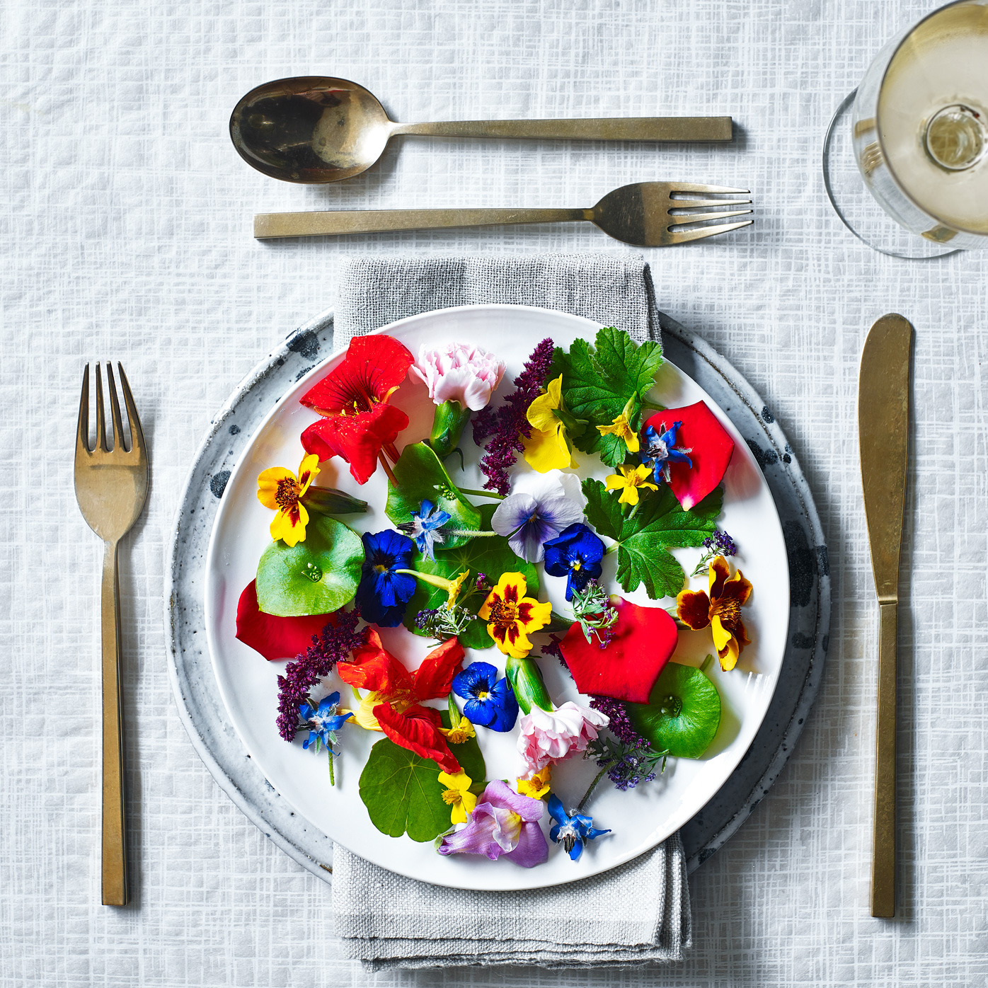 Edible flowers the biggest food trend of the summer Sainsbury`s Magazine