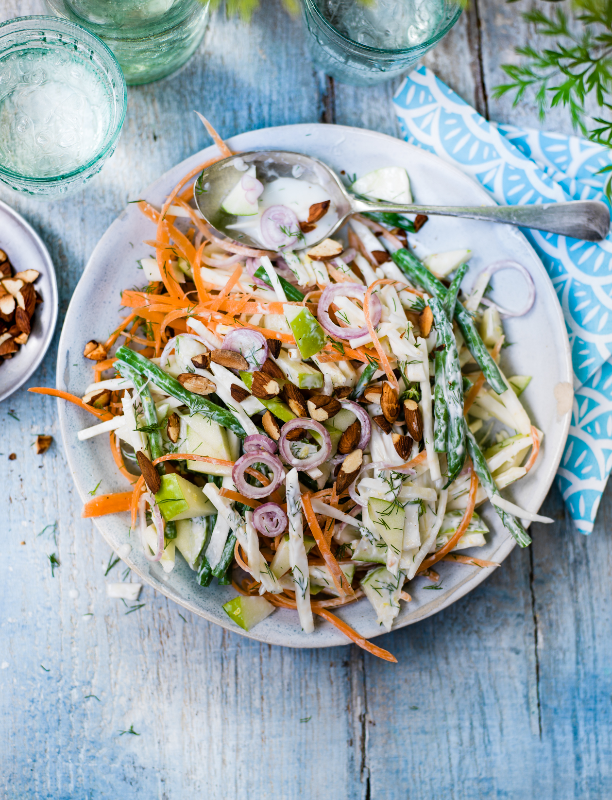 Celeriac and apple slaw recipe | Sainsbury`s Magazine