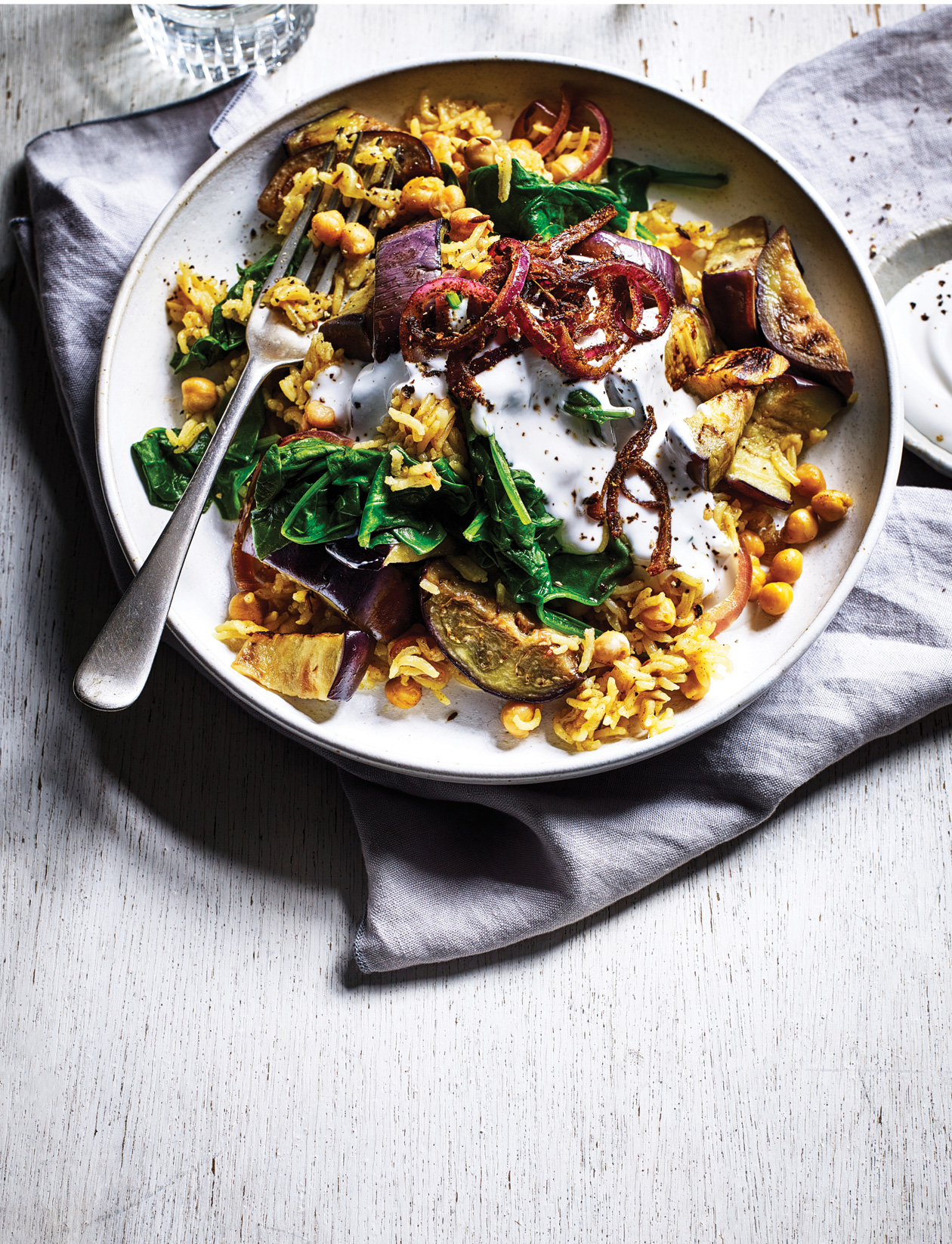 Aubergine biryani recipe | Sainsbury`s Magazine