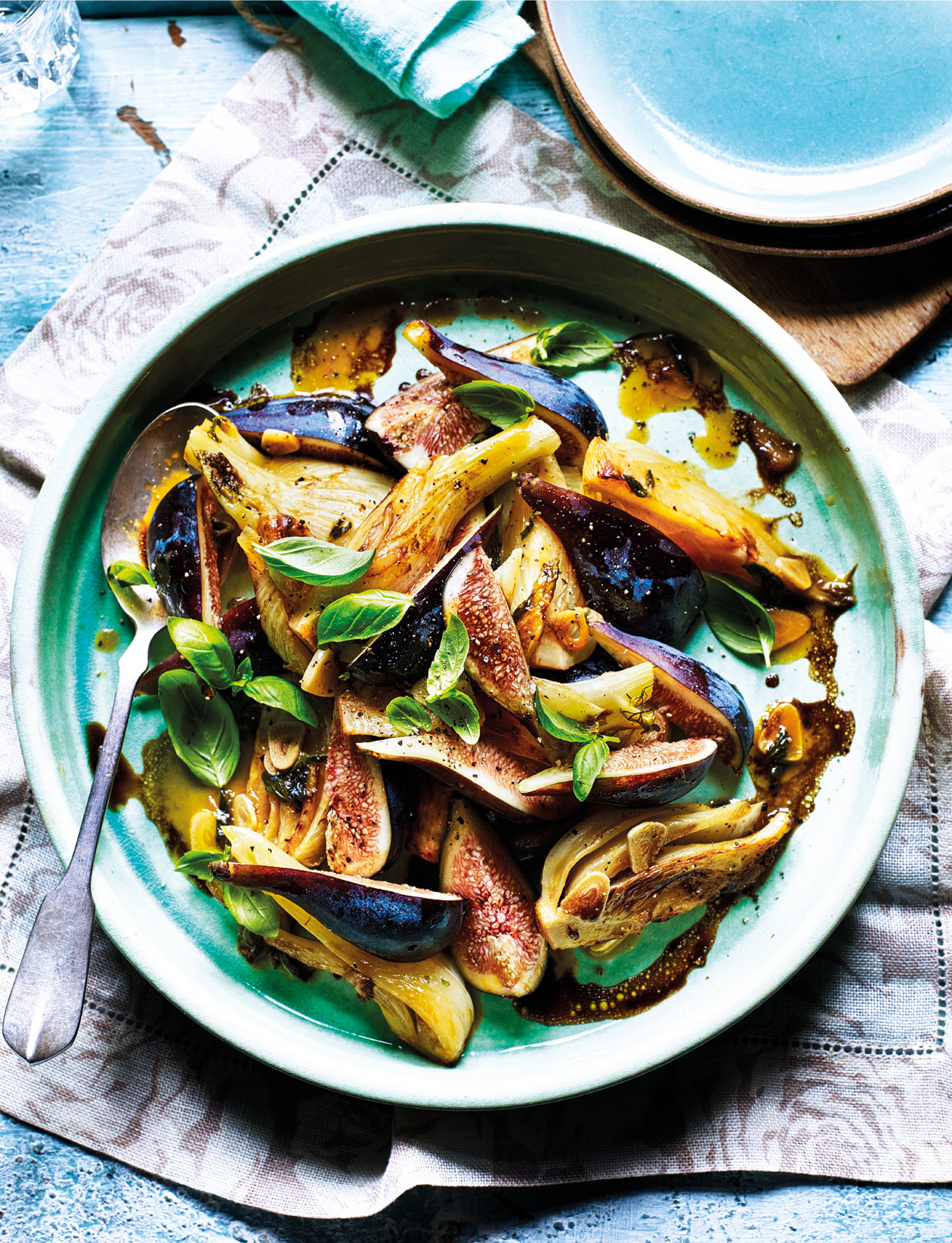 Braised fennel with figs recipe Sainsbury`s Magazine