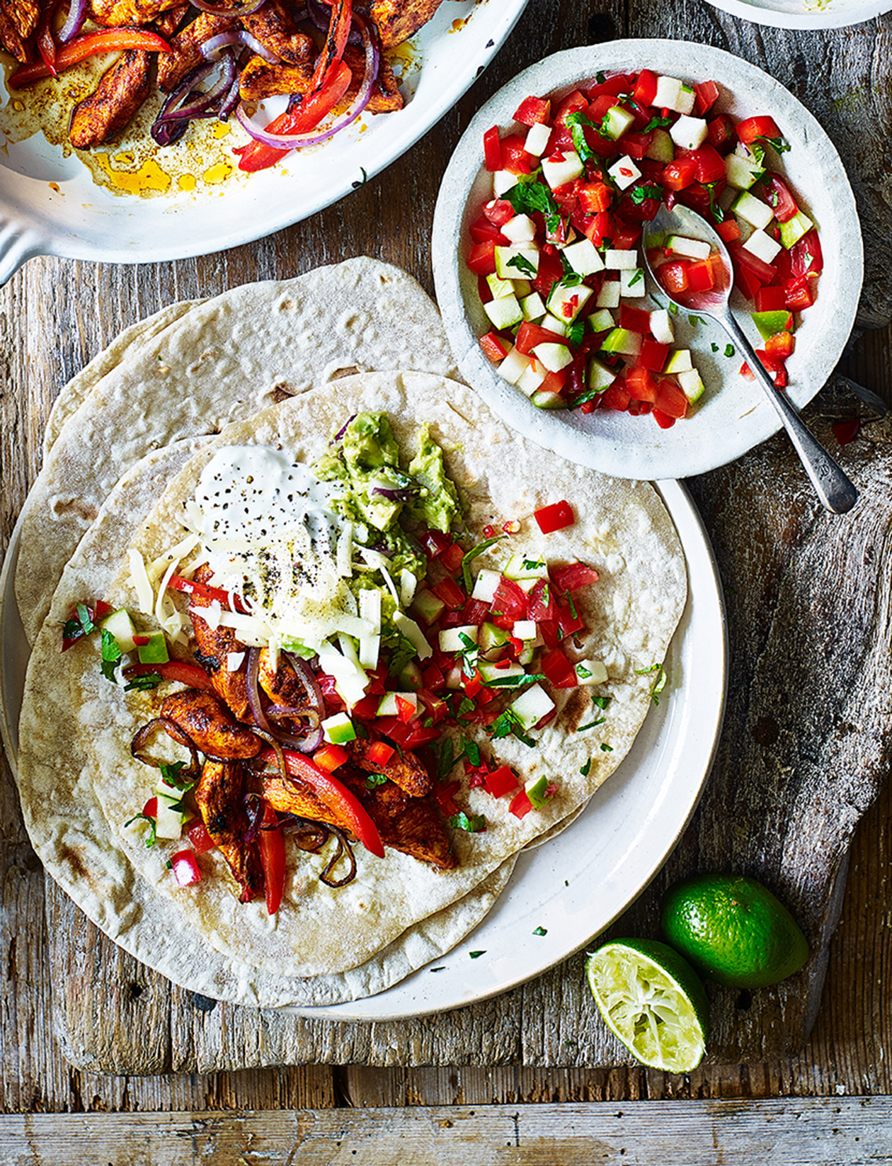 Chicken fajita recipe | Sainsbury`s Magazine