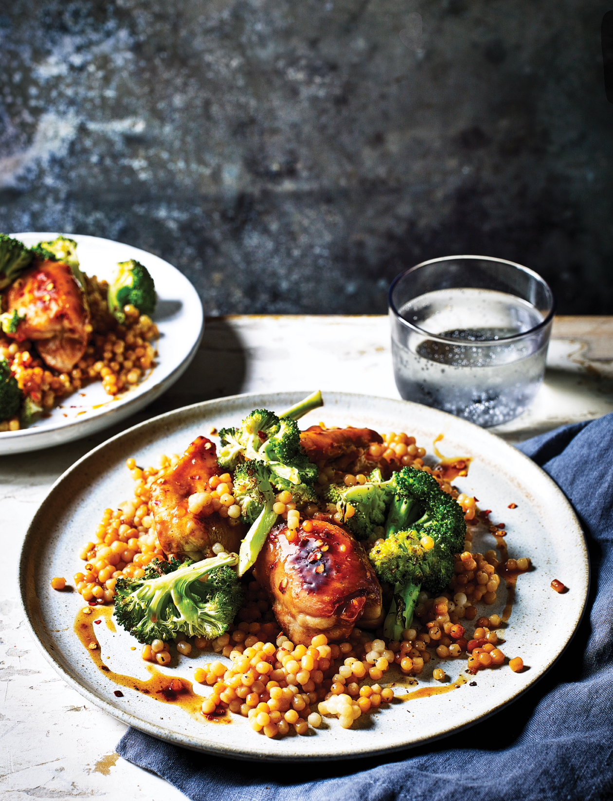 Sweet orange chicken with broccoli recipe | Sainsbury`s Magazine