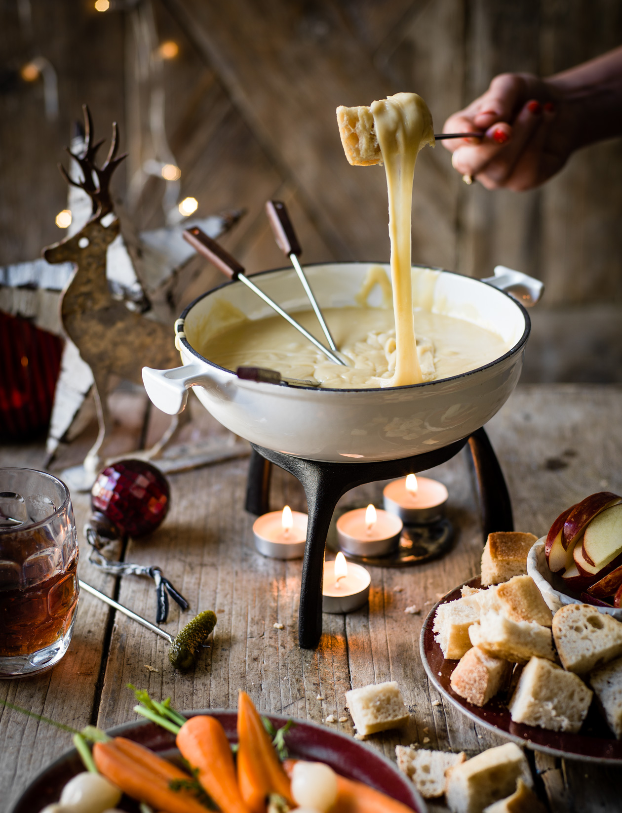 Beer fondue recipe Sainsbury`s Magazine