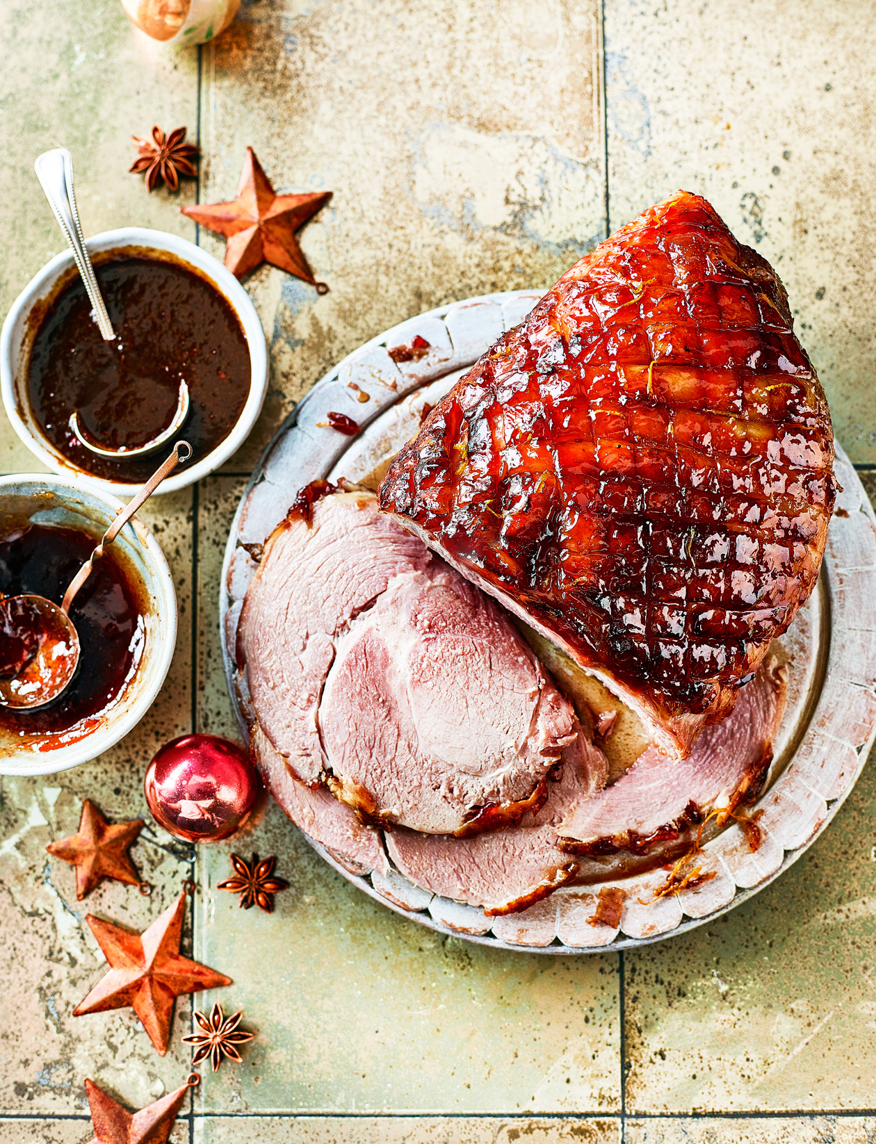 Mulled sloe gin ham recipe | Sainsbury`s Magazine