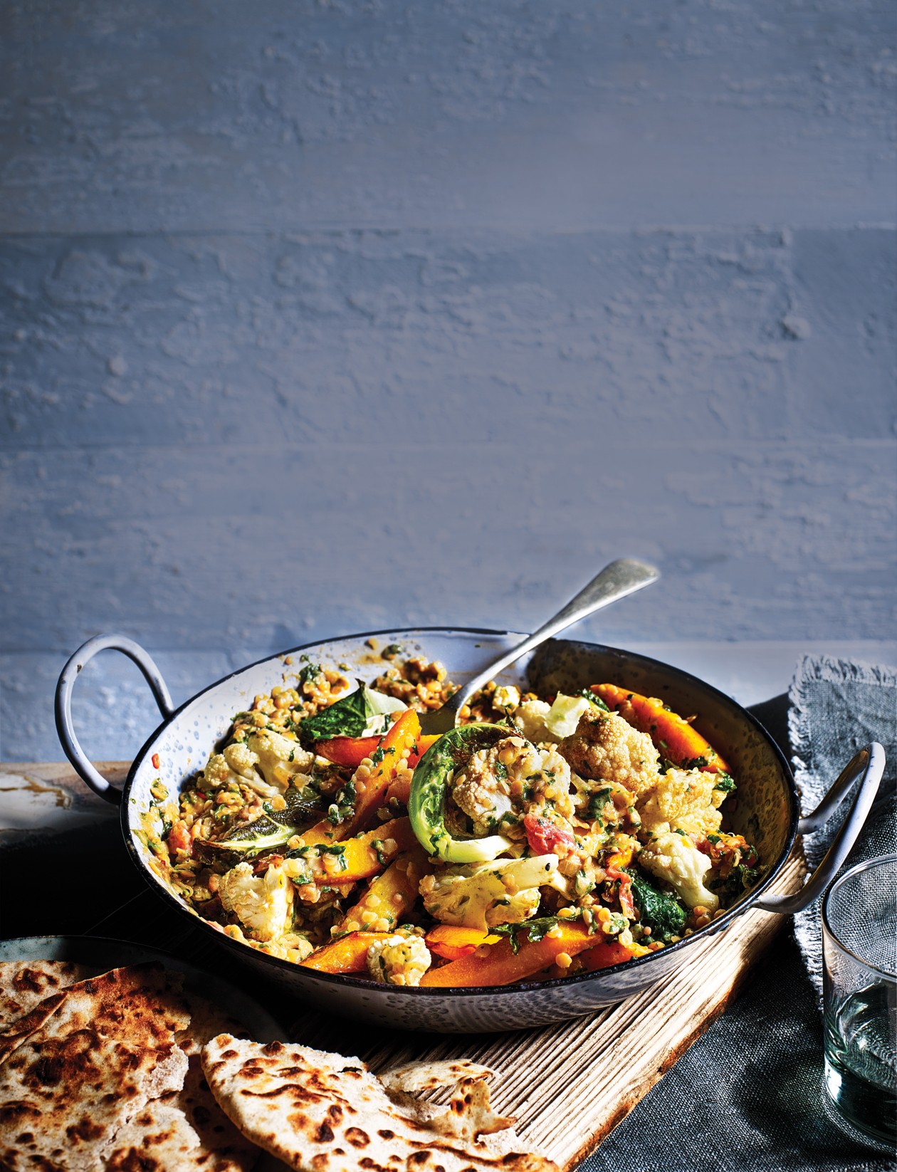 Goodyfoodies: 9 great chinese new year vegetarian recipes (cny) Coconut dhal with roasted veg recipe | Sainsbury`s Magazine