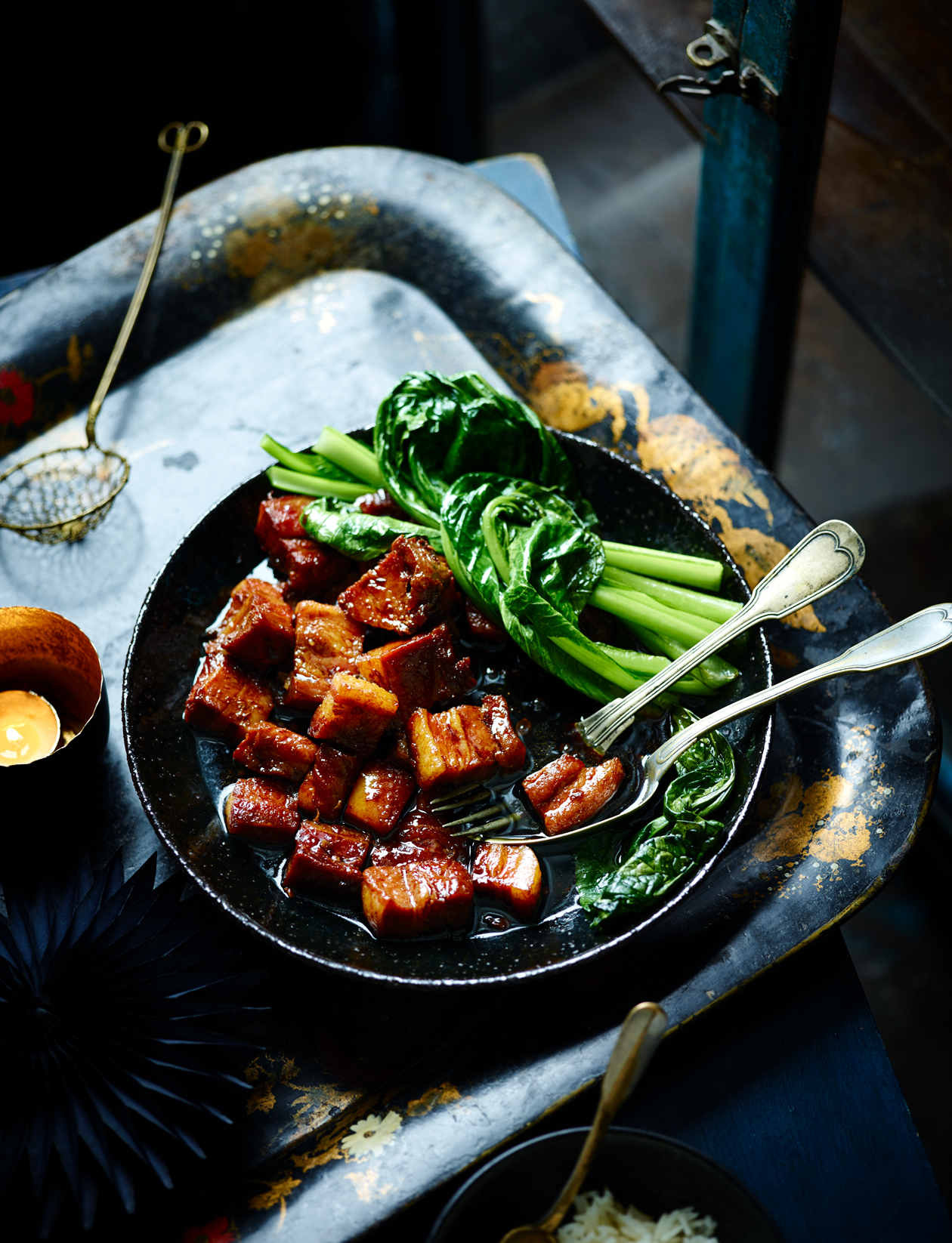 Braised red pork recipe | Sainsbury`s Magazine