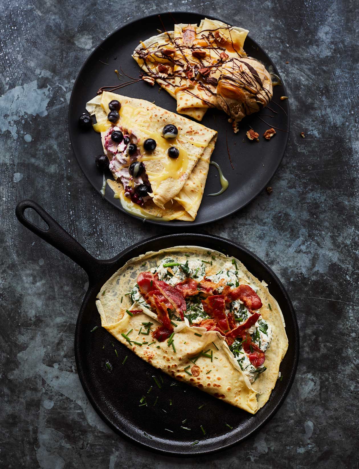 3 cool crepes for Pancake Day Sainsbury`s Magazine