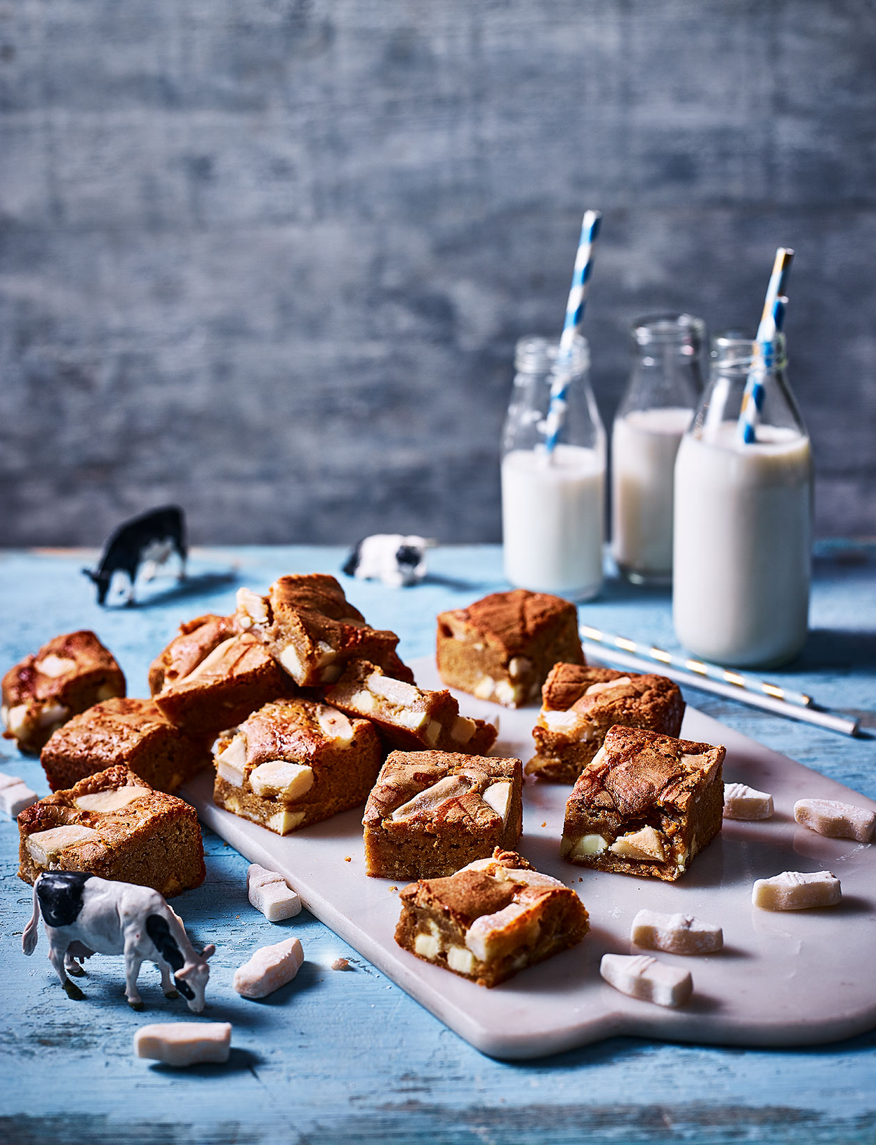 Milk bottle blondies recipe | Sainsbury`s Magazine