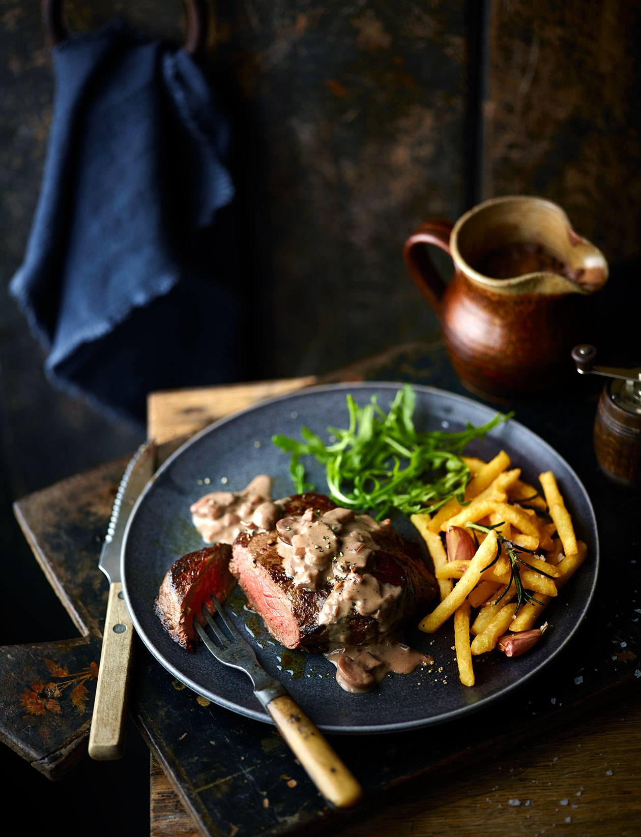 Meals With Steak And Noodles Steak Diane recipe | Sainsbury's Magazine