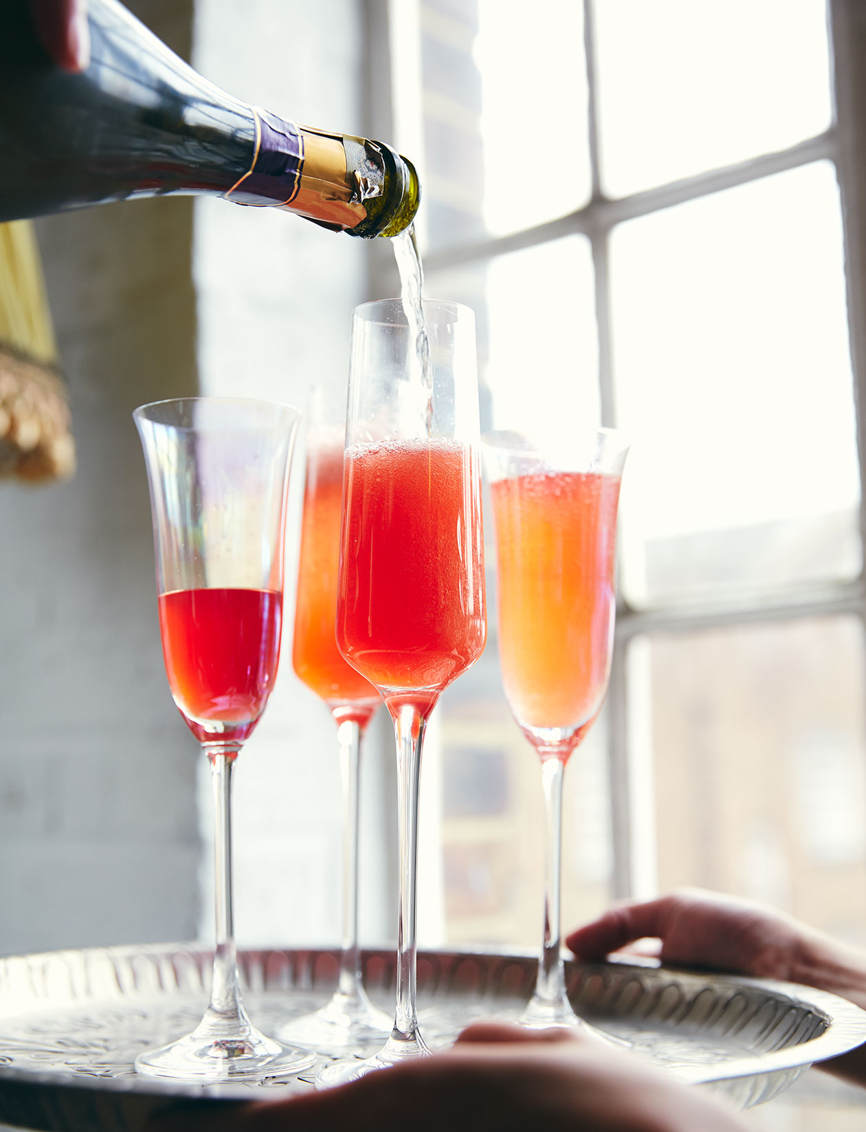 Pink grapefruit fizz recipe Sainsbury`s Magazine