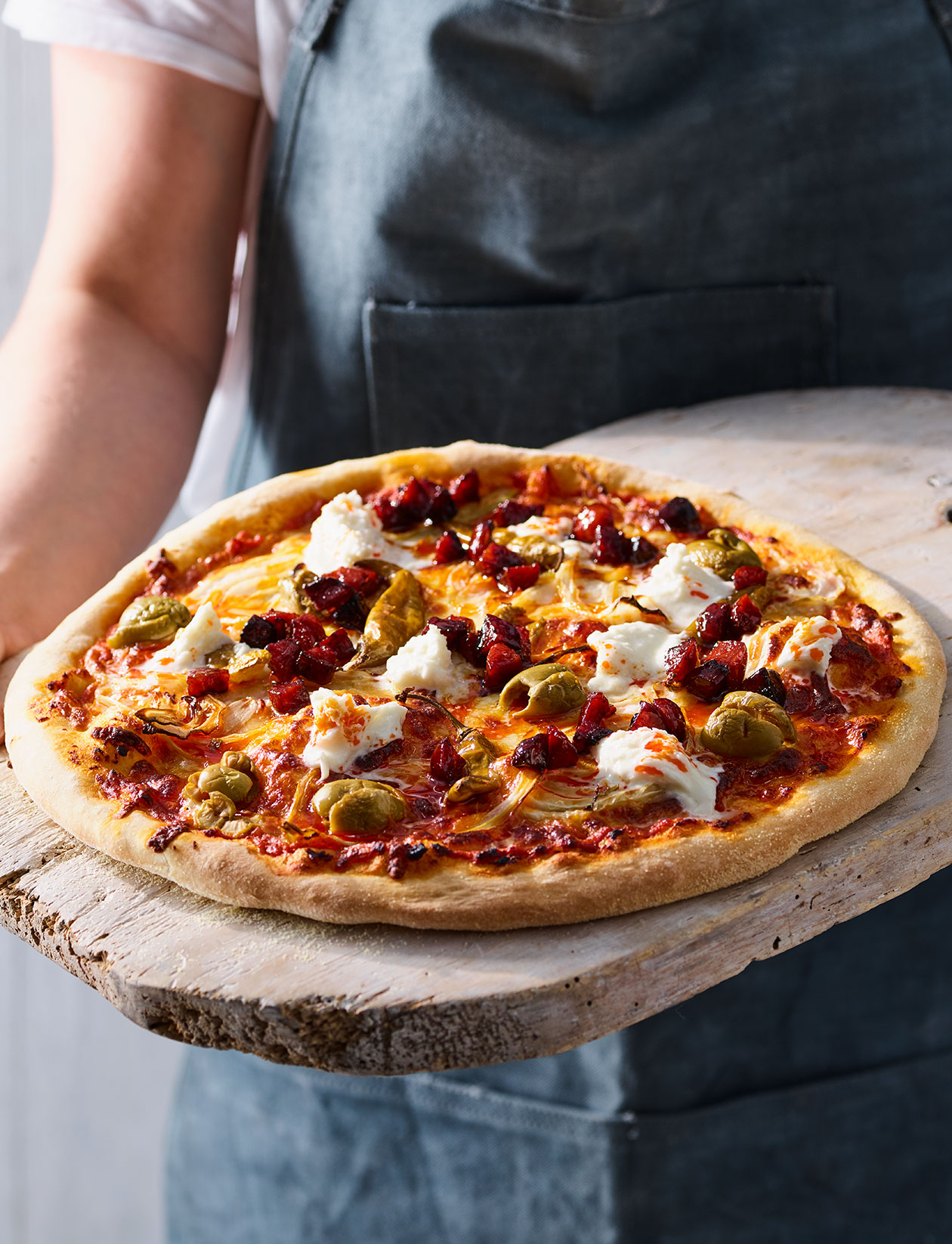 Flavourbomb pizza recipe Sainsbury`s Magazine