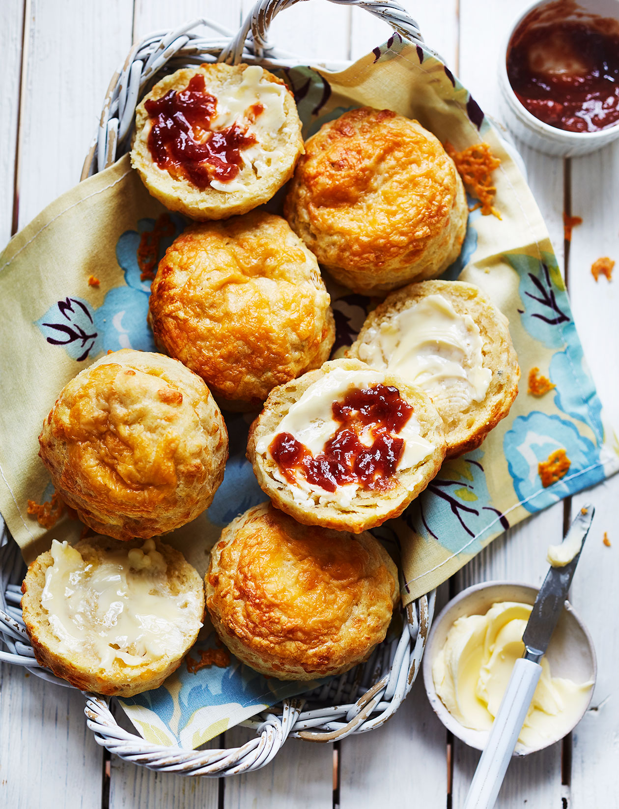 Cheese scones recipe | Sainsbury`s Magazine