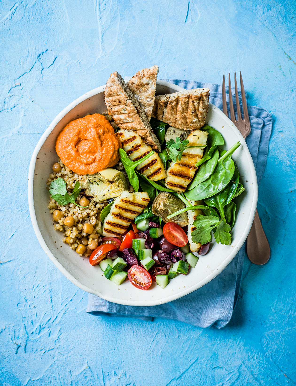Chinese vegetarian cooking class recipes Greek mezze bowl recipe | Sainsbury`s Magazine