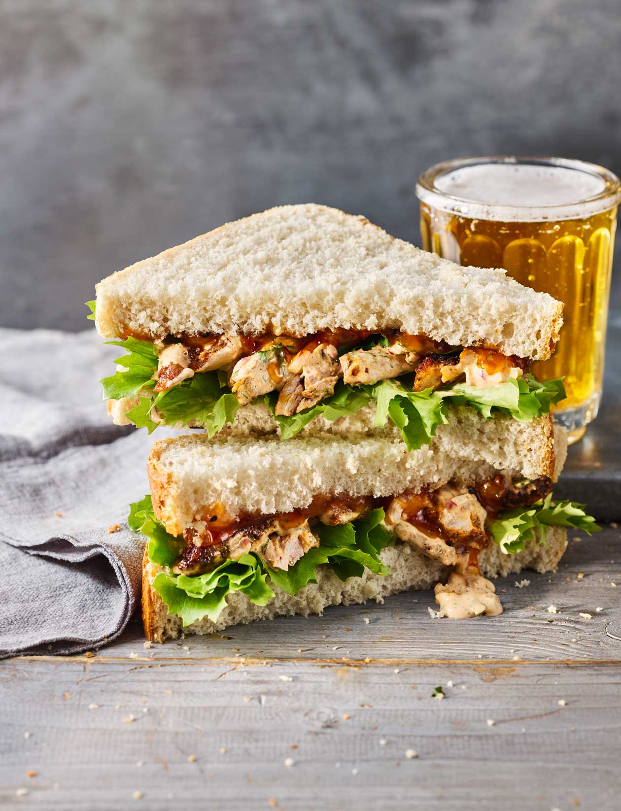 Chicken madras sandwich recipe | Sainsbury`s Magazine