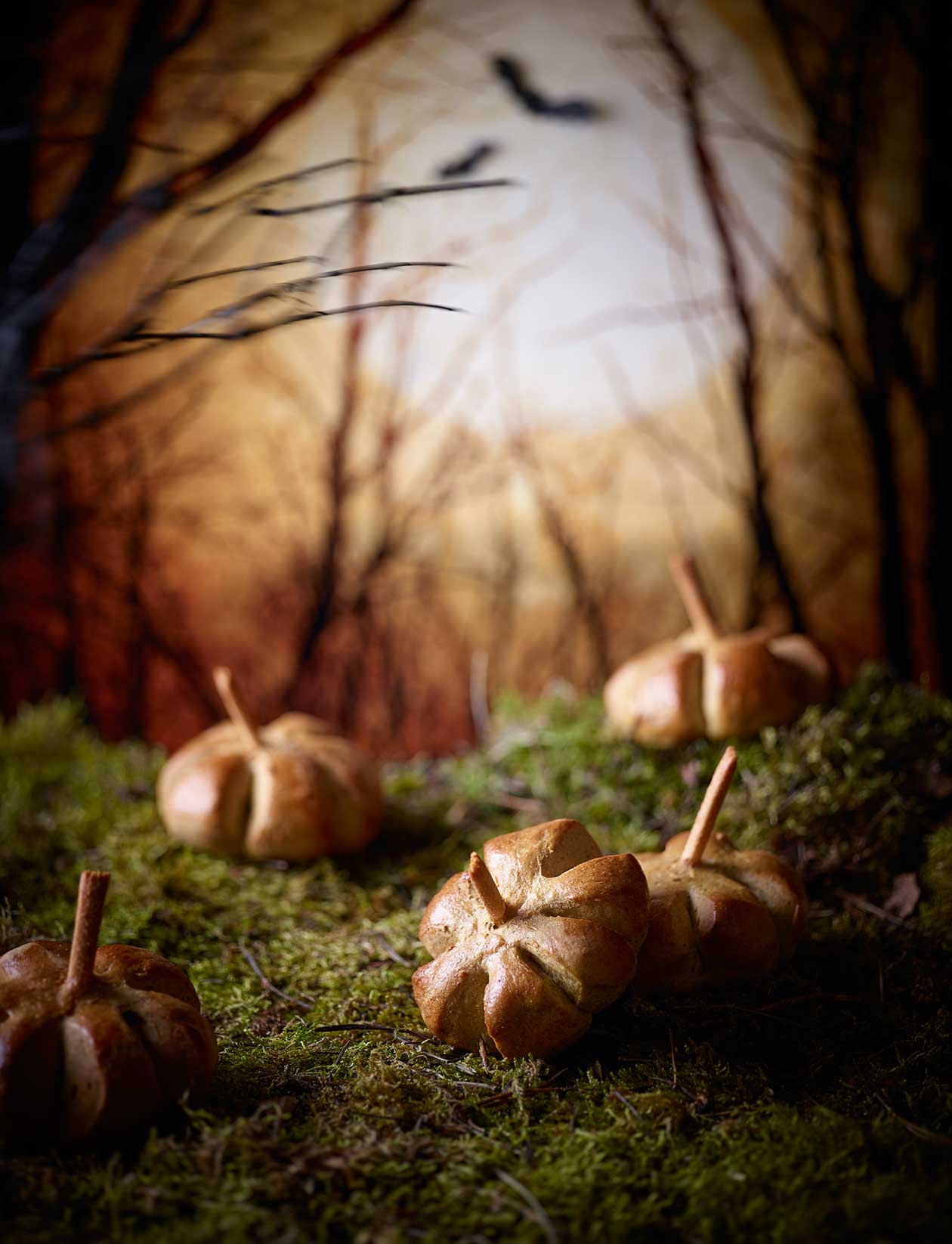 Spiced pumpkin rolls recipe | Sainsbury`s Magazine