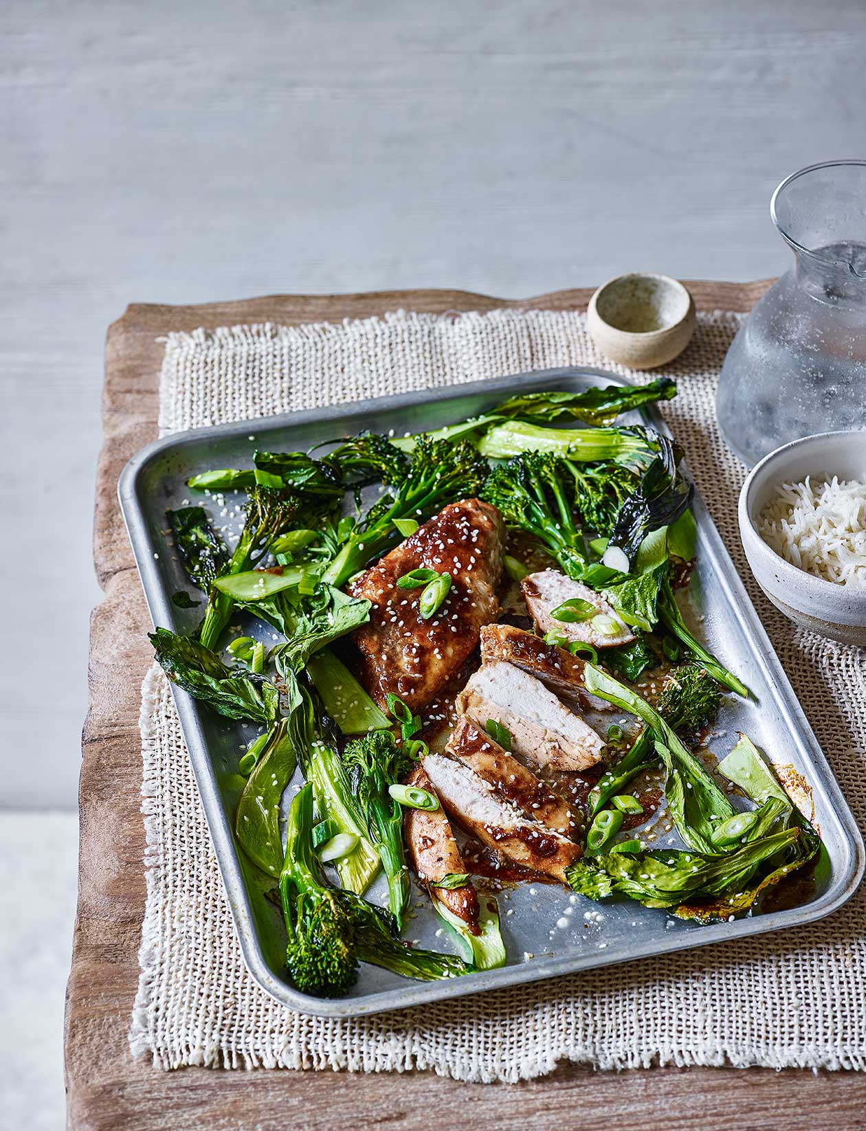 Chinese chicken traybake recipe | Sainsbury`s Magazine