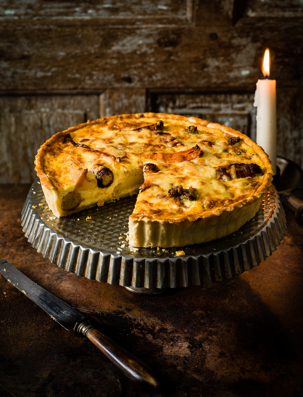 Leftovers quiche recipe Sainsbury`s Magazine