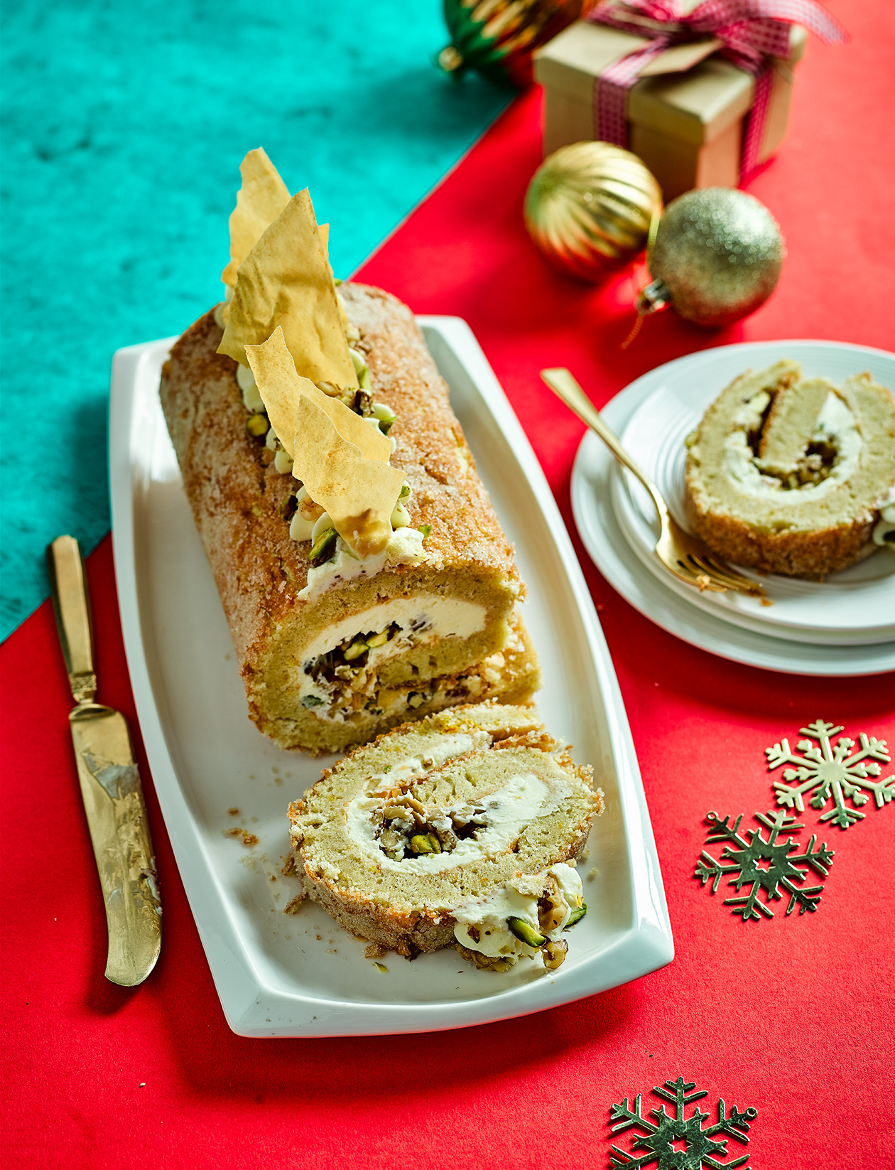 Baklava roll-up recipe | Sainsbury`s Magazine