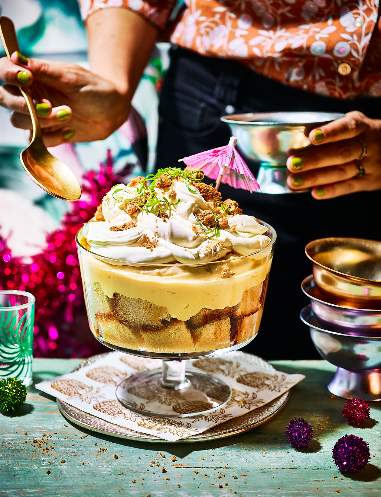 Key lime trifle recipe Sainsbury`s Magazine