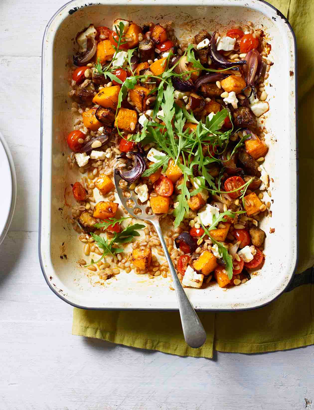 In de meeste gevallen Denken oog Roasted aubergine, squash & feta grain bake recipe | Sainsbury`s Magazine In de meeste gevallen Denken oog Roasted aubergine, squash & feta grain bake recipe | Sainsbury`s Magazine