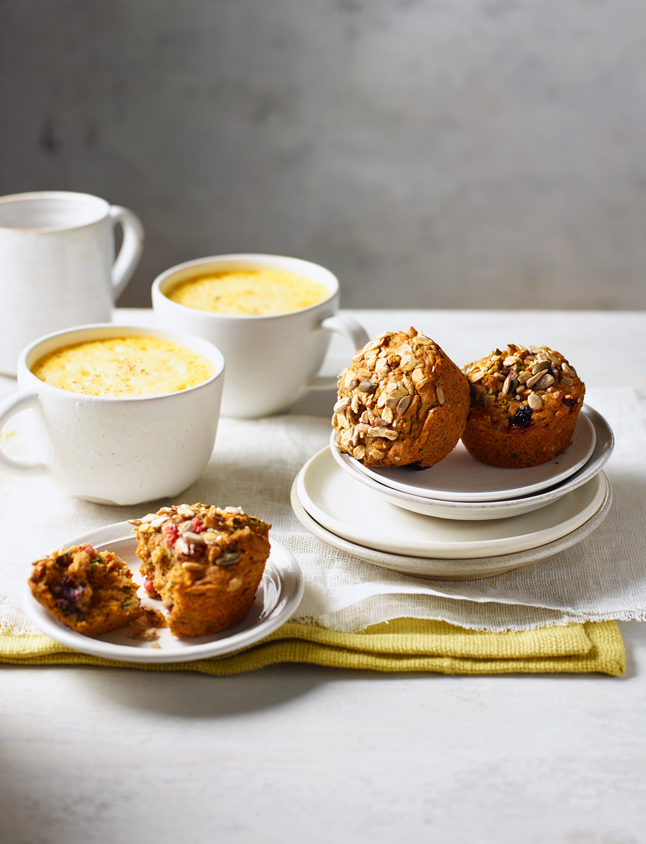 Vegetable breakfast muffins recipe Sainsbury`s Magazine