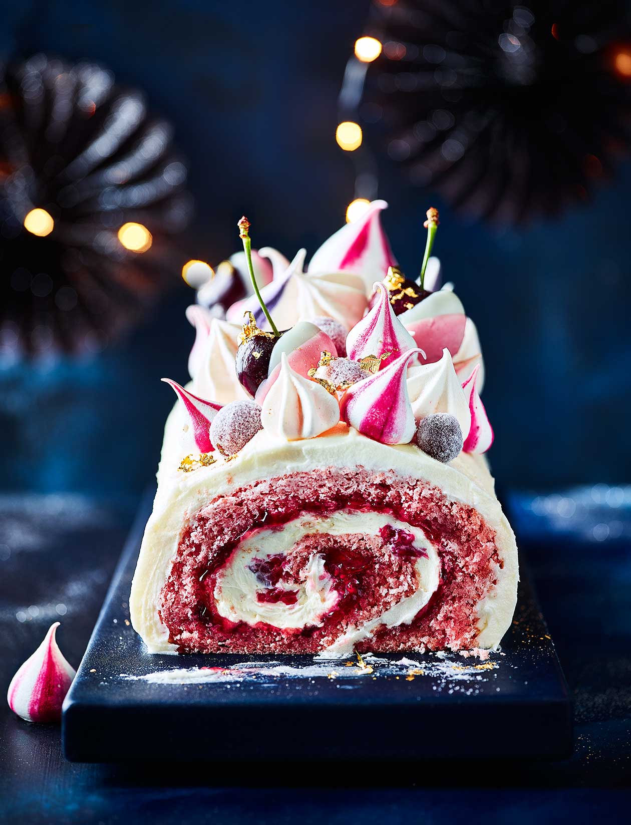 Sugar plum roll recipe | Sainsbury`s Magazine