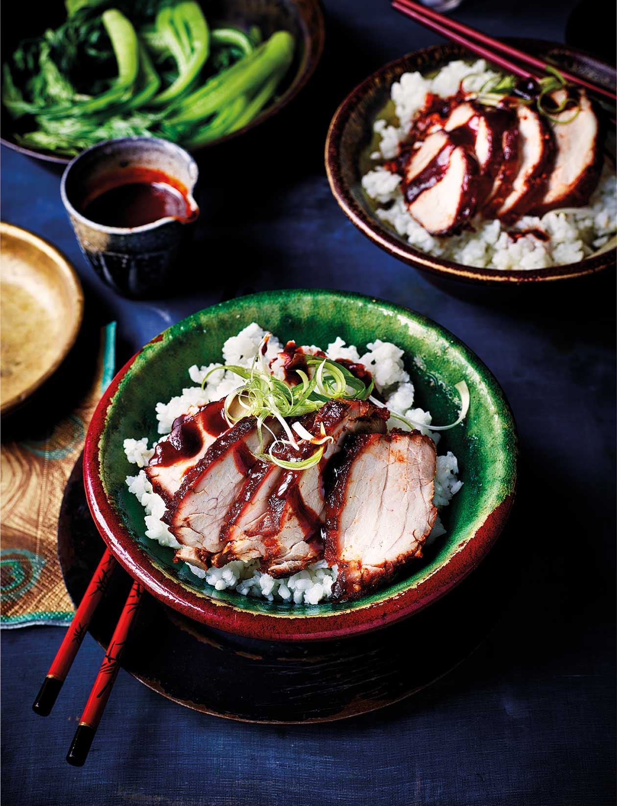 Sweet and sticky pork (char siu) recipe | Sainsbury`s Magazine