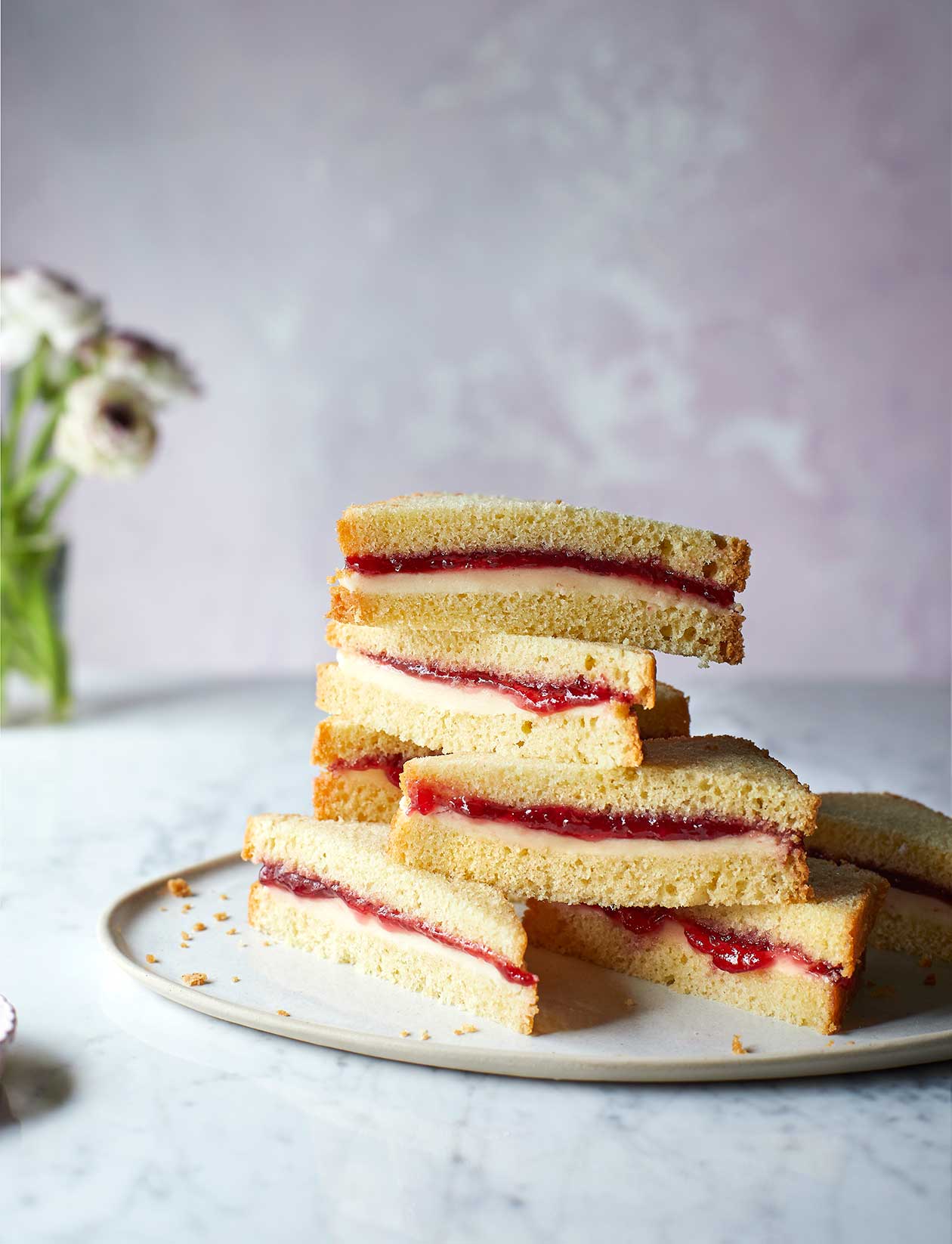 Coconut cake lime layer recipe triple recipes Frances Quinn's 'jam sandwiches' cake recipe | Sainsbury`s Magazine