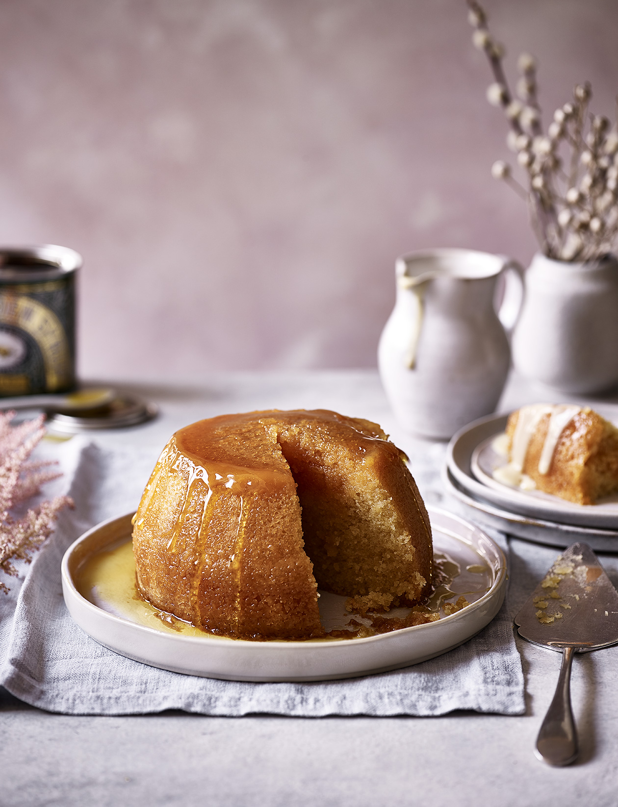 Classic steamed treacle pudding recipe | Sainsbury`s Magazine