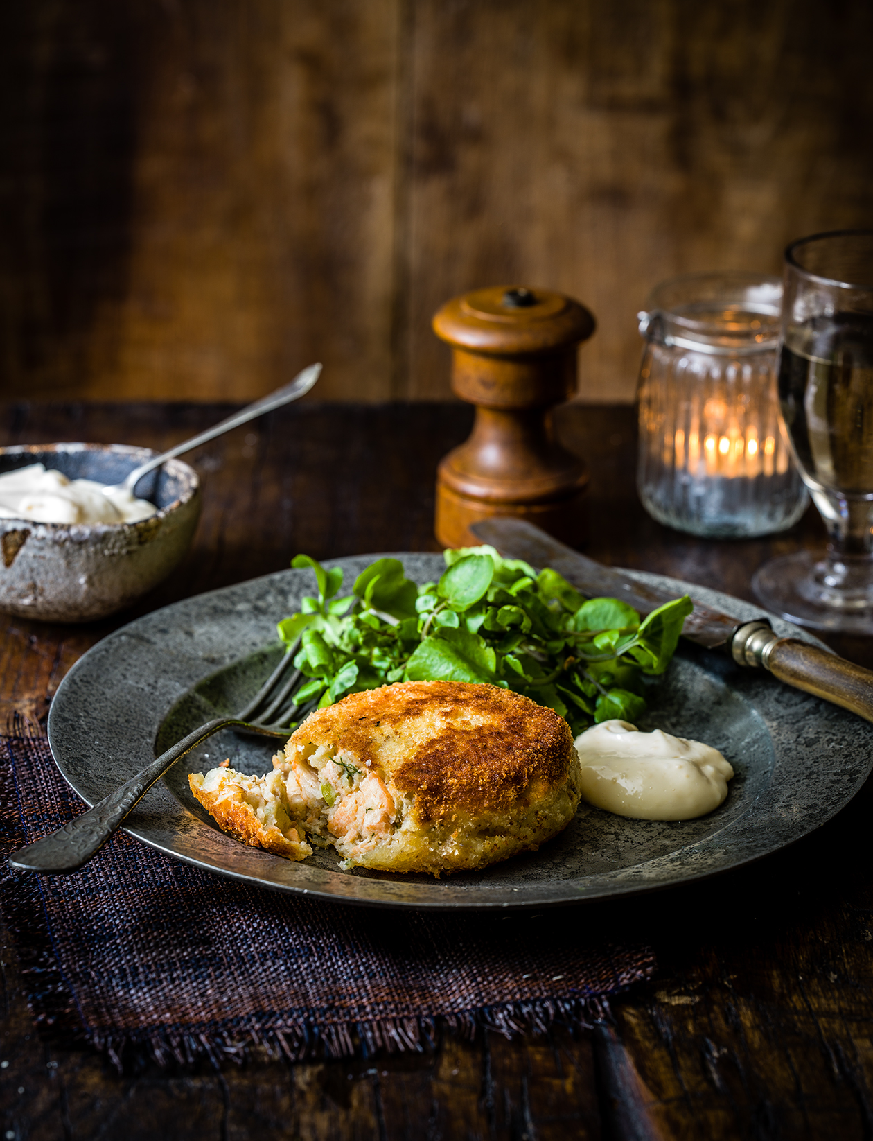 Kipper Pie Kipper and salmon fish cakes recipe | Sainsbury`s Magazine