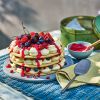 Berry biscuit cake