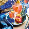 Caribbean rum punch