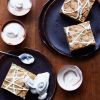 Blondie cappuccino squares with coffee cream