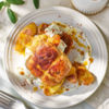 Hot cross bun eggy bread